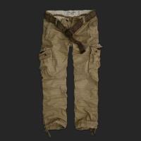 heren abercrombie fitch lang cargo broek pocket band khaki Hoge Kwaliteit 5m1cq414